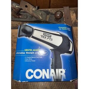 Professional Ionic Hair Dryer w/ 3 Heat Setting & Concentrator‎